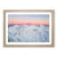 Pink Mountain Ridge in Romania in Abstract - Framed Print-55768929-55768930