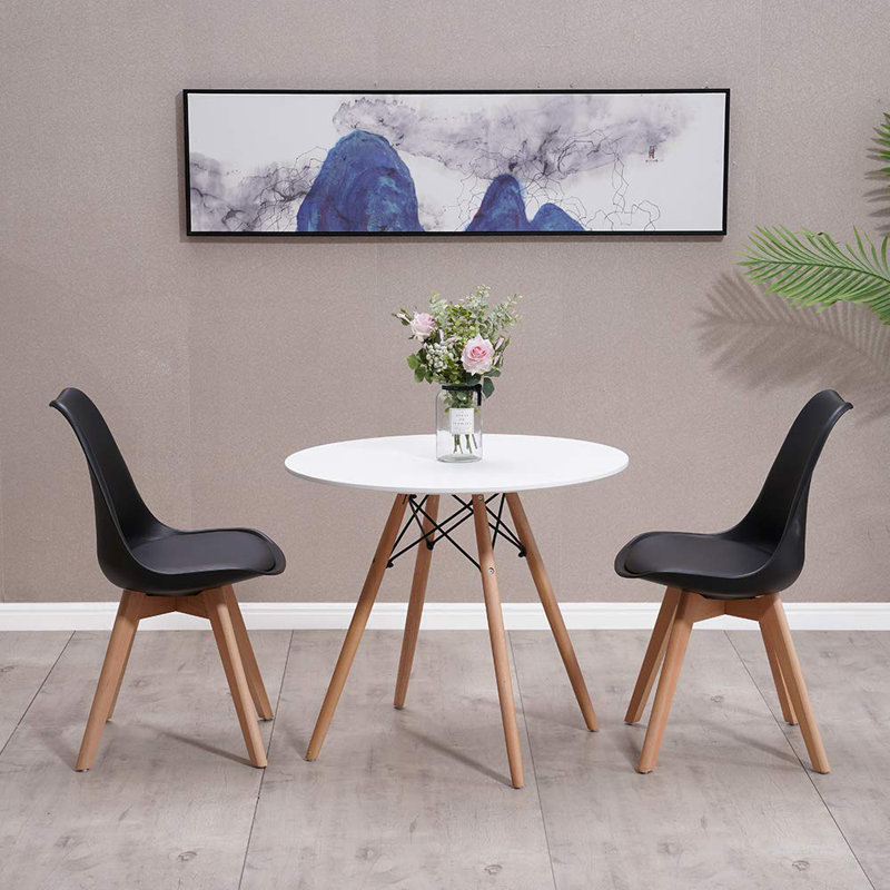 2 - Person Dining Set, Black