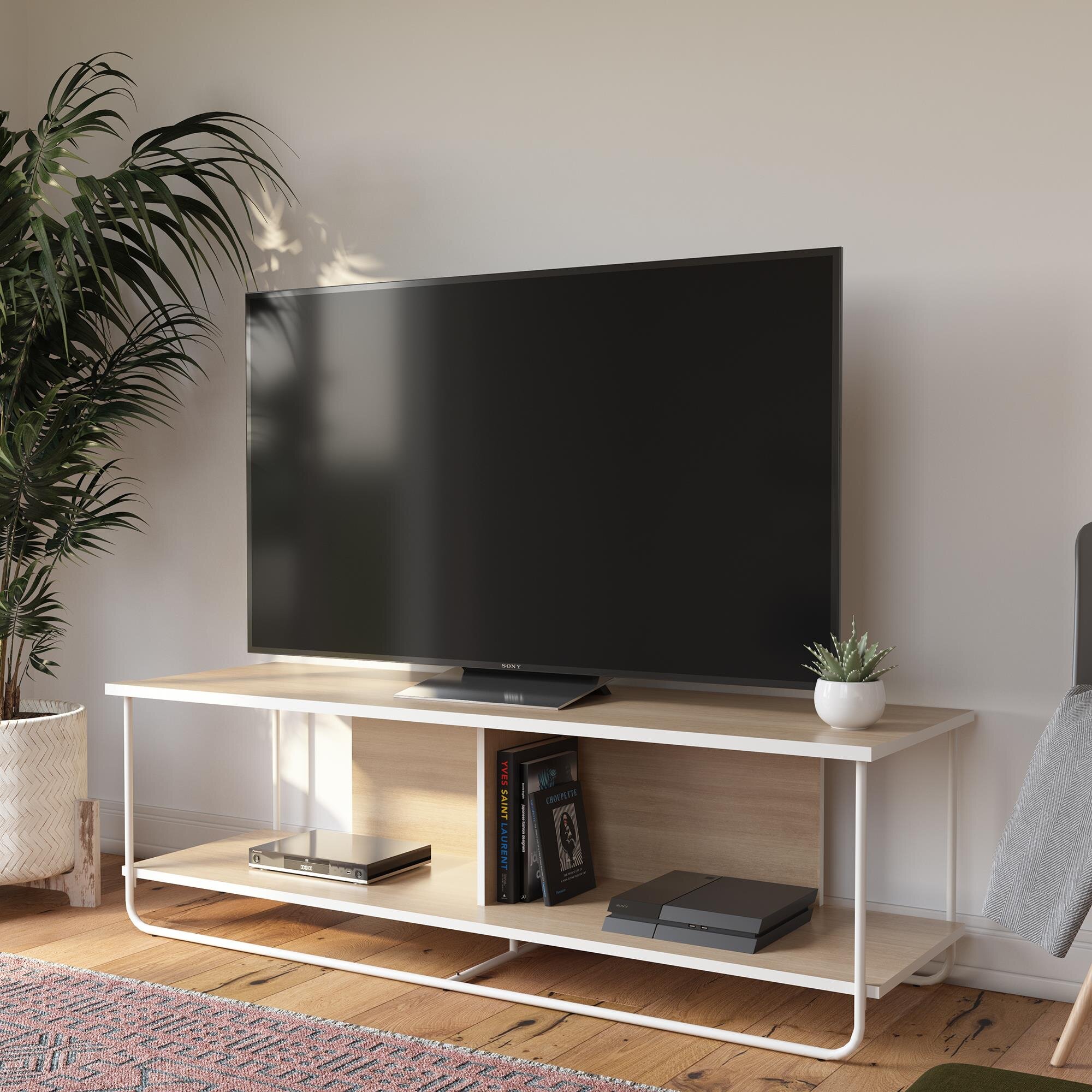 70 white 2024 tv stand