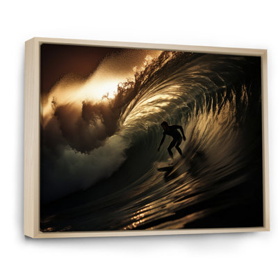 «Wave Photo Surfers Paradise III», reproduction d'art sur toile