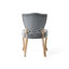 Chaise Parsons rembourrée et capitonnée Richard-564726188