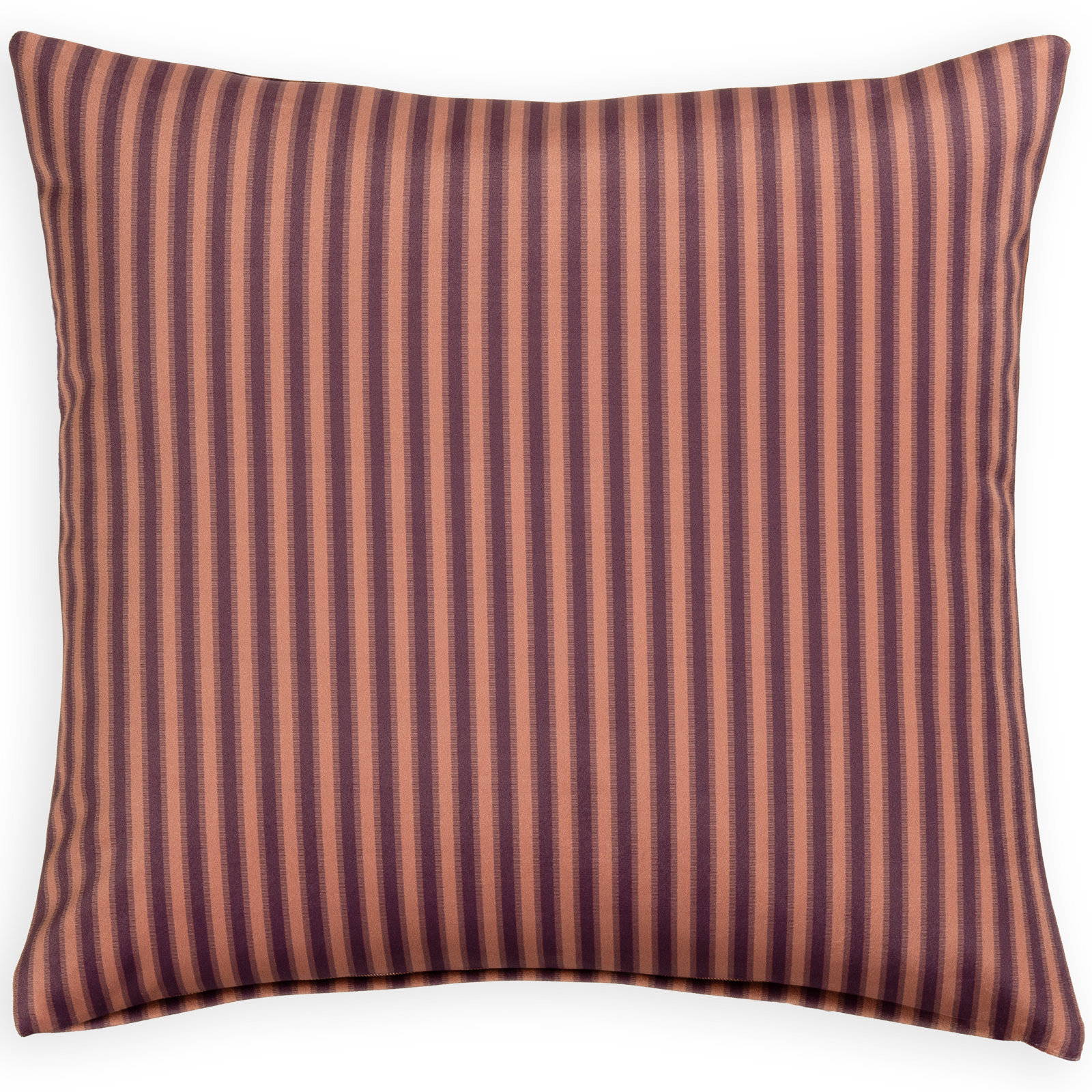 39" x 30" Pillow Cover and Insert, Feather, 20" x 20", Cherry Stripe