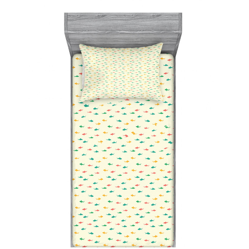 Microfiber Sheet Set, Twin XL Sheet Set with Fitted Sheet