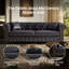 Canapé Chesterfield 85,5 po Air Leather-866075334