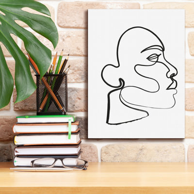 «Silhouette3» par Incado, art mural sur toile, 26 po x 34 po