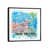 Black Floater Framed