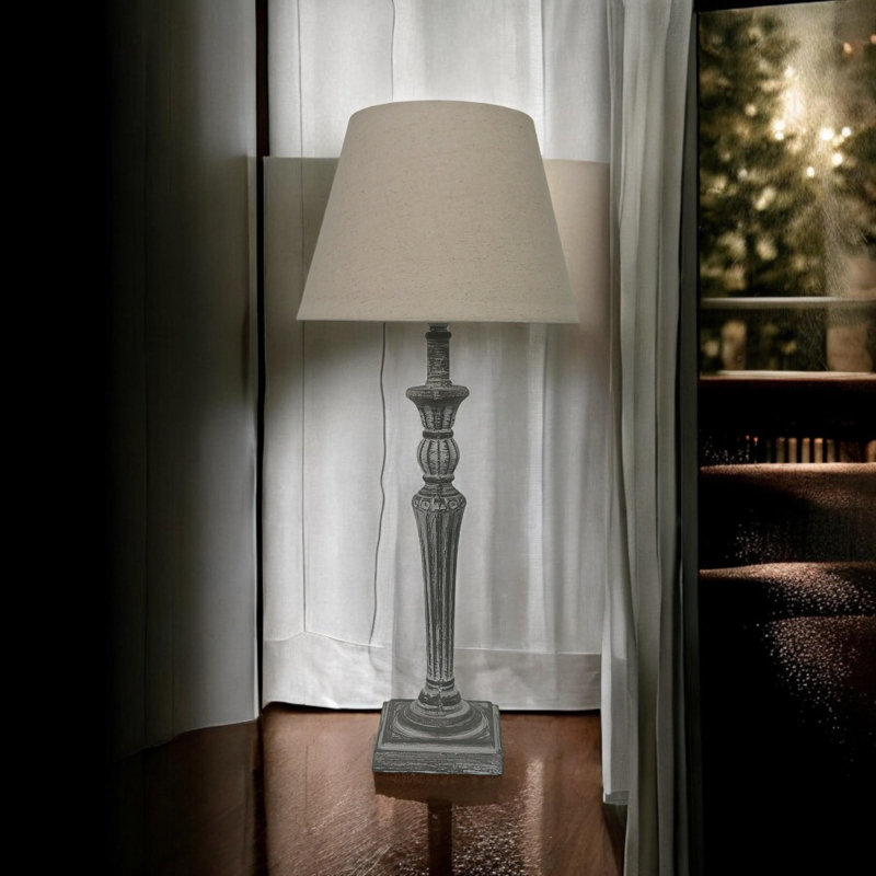 Atara Solid Wood Table Lamp