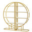 Bibliothèque 4 pièces pour la maison, tableau et cadre en métal doré, blanc, bibliothèque 4 pièces Falling Design