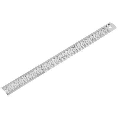 12" Stainless steel ruler
