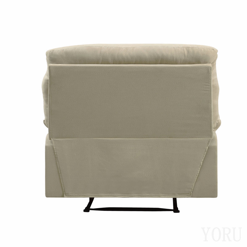 Fauteuil inclinable en microfibre Arcadia, Light Beige
