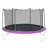 15' Round Trampoline with Safety Enclosure