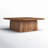 Bergholt Solid Wood Block Coffee Table