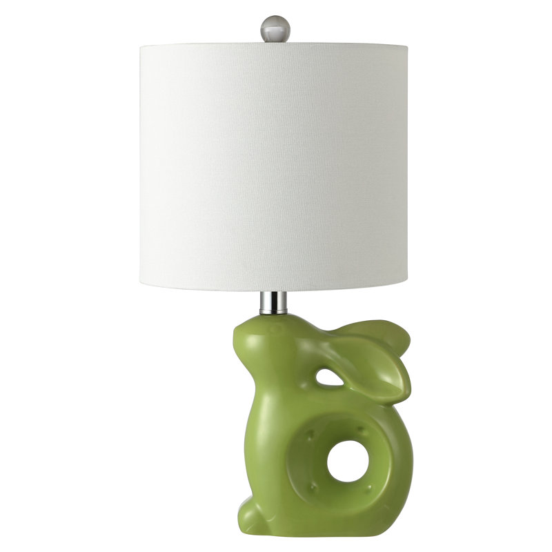 Lampe de table 19 po Bystrom Rabbit, Vert