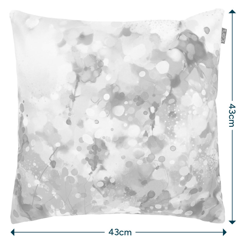 4 Pack Cushion 43x43cm Spring Flower, Pink Back