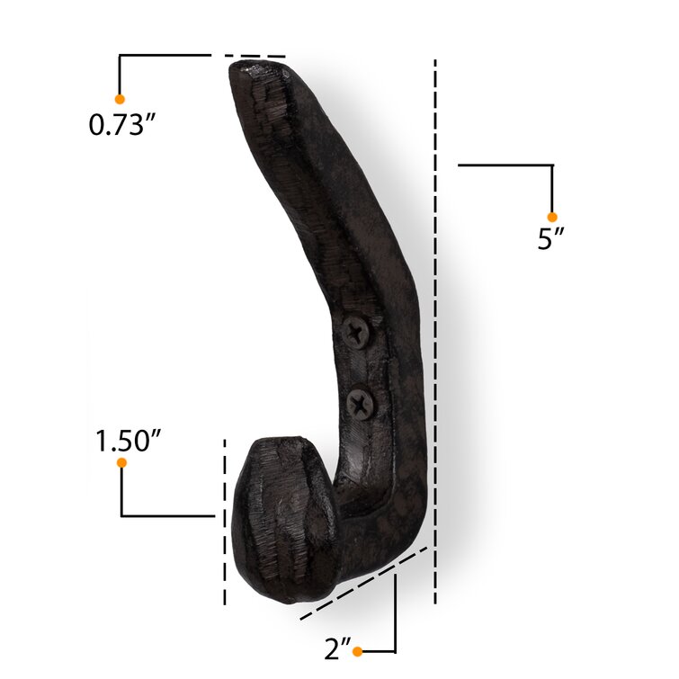 Rustic State Iron Wall Wall Hook & Reviews