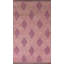 Tapis marocain all-over à motif géométrique rose 8 x 12