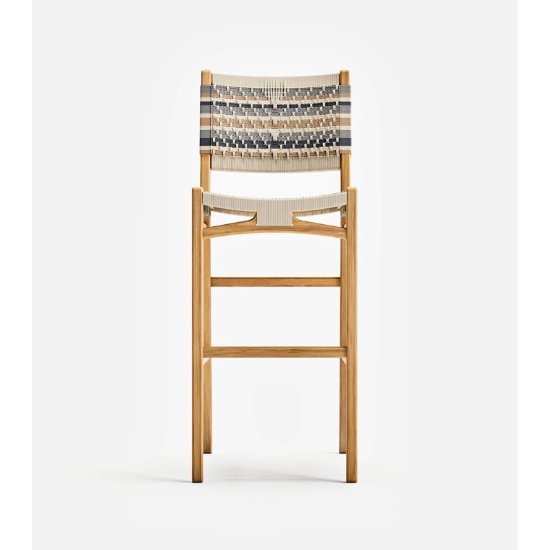 Chontales With Backrest Height, Bar Stool (30" Seat Height), Natural Balance