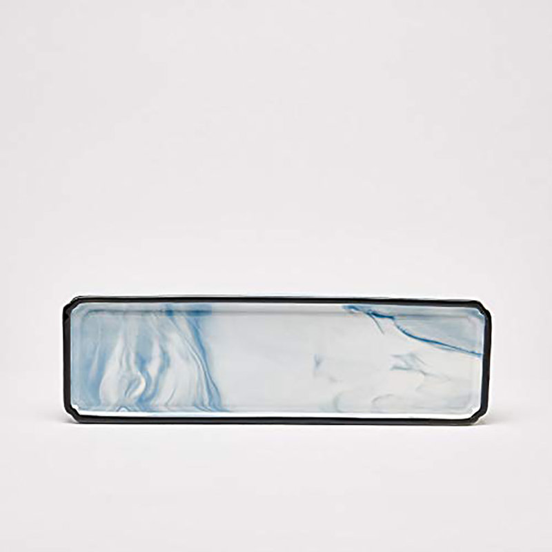 Assiette plate en porcelaine tendre 13,5 po Mitesh