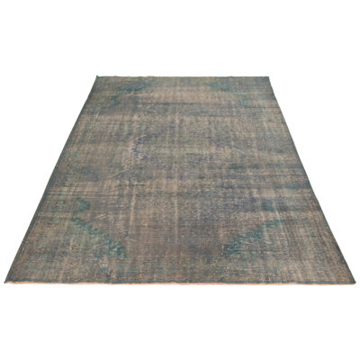 Obra One-of-a-Kind 7' X 10'7" 2000s Wool Area Rug in Light Denim Blue