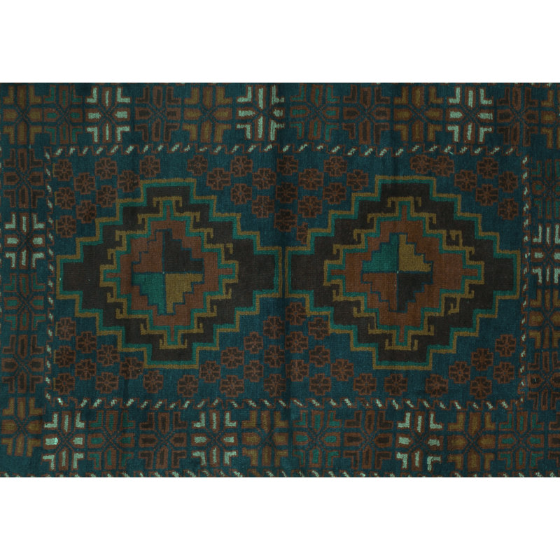 Mohanram Performance Southwestern Indoor Rug, Square 3'