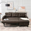 Luxueux canapé en velours à assise profonde et au design élégant, parfait pour le confort et le style de tout salon.