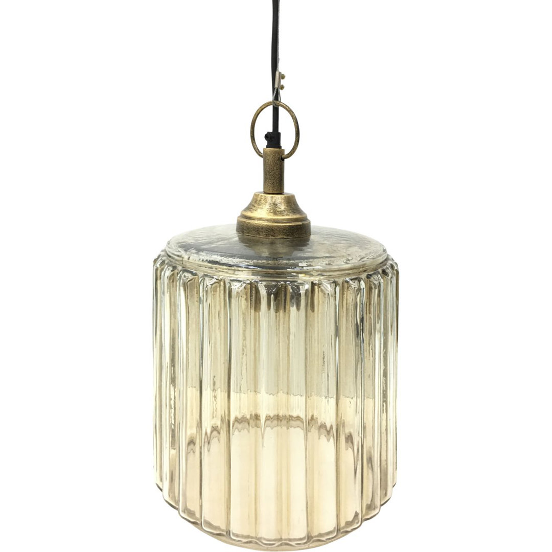 Mckenna 1 - Light ANTIQUE GOLD Pendant