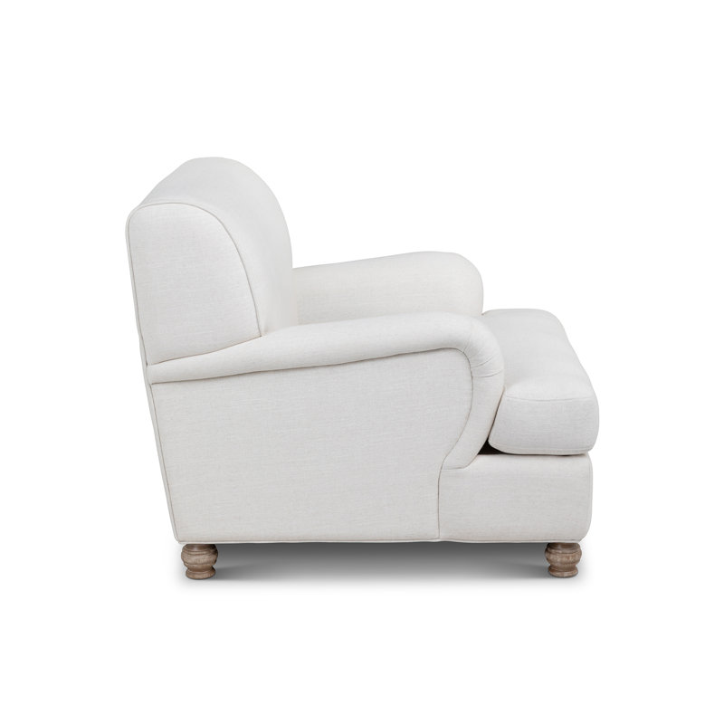 Kenwood Occasional Chair, Mocha, Ivory