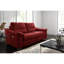 Edeltrudis Genuine Leather 2 Seater Reclining Sofa-760057492-695543172