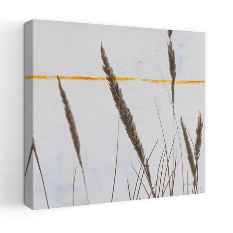 Sea Grass II, art contemporain abstrait, H 36 po x l 36 po