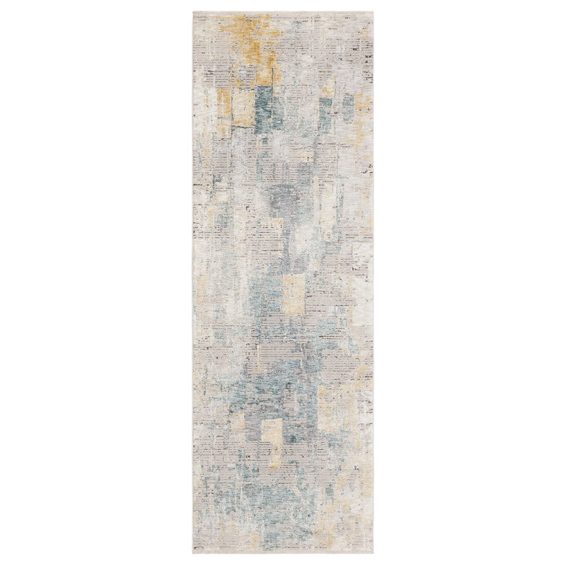 Tapis bleu Karastan Rugs Nostalgic, Tapis de couloir 2 pi 6 po x 7 pi 6 po