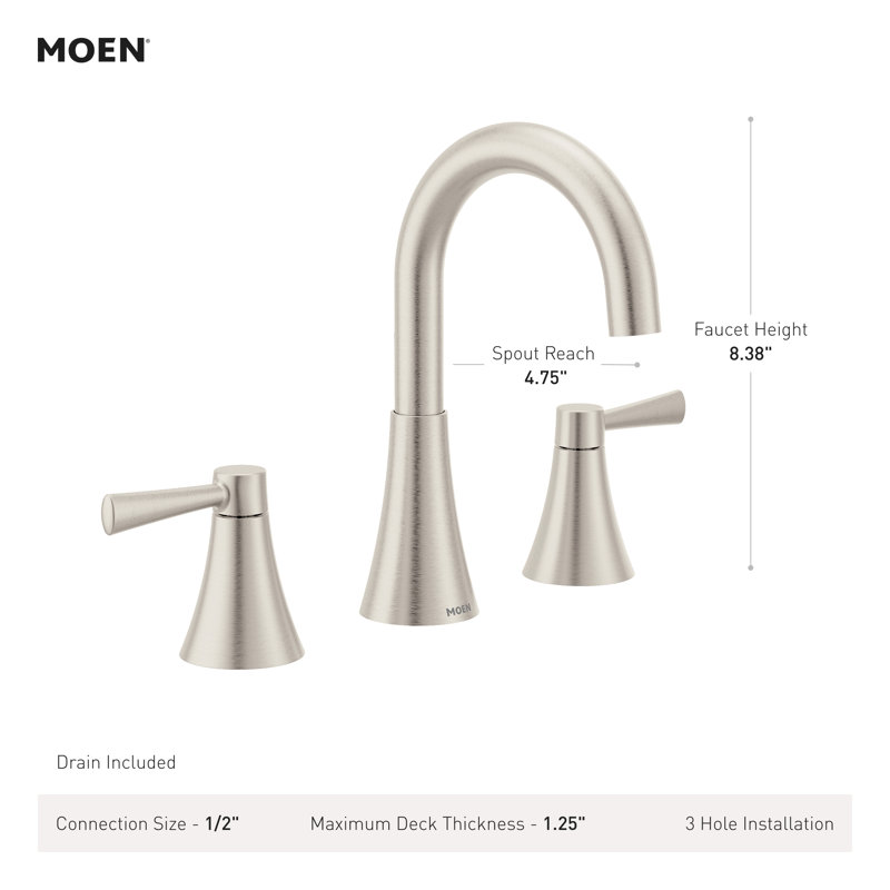 Ronan Two-Handle Widespread Lavatory Faucet