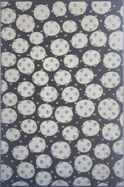 Tapis d'extérieur double 4 pi x 6 pi brun, Rectangle 4pi x 6 pi