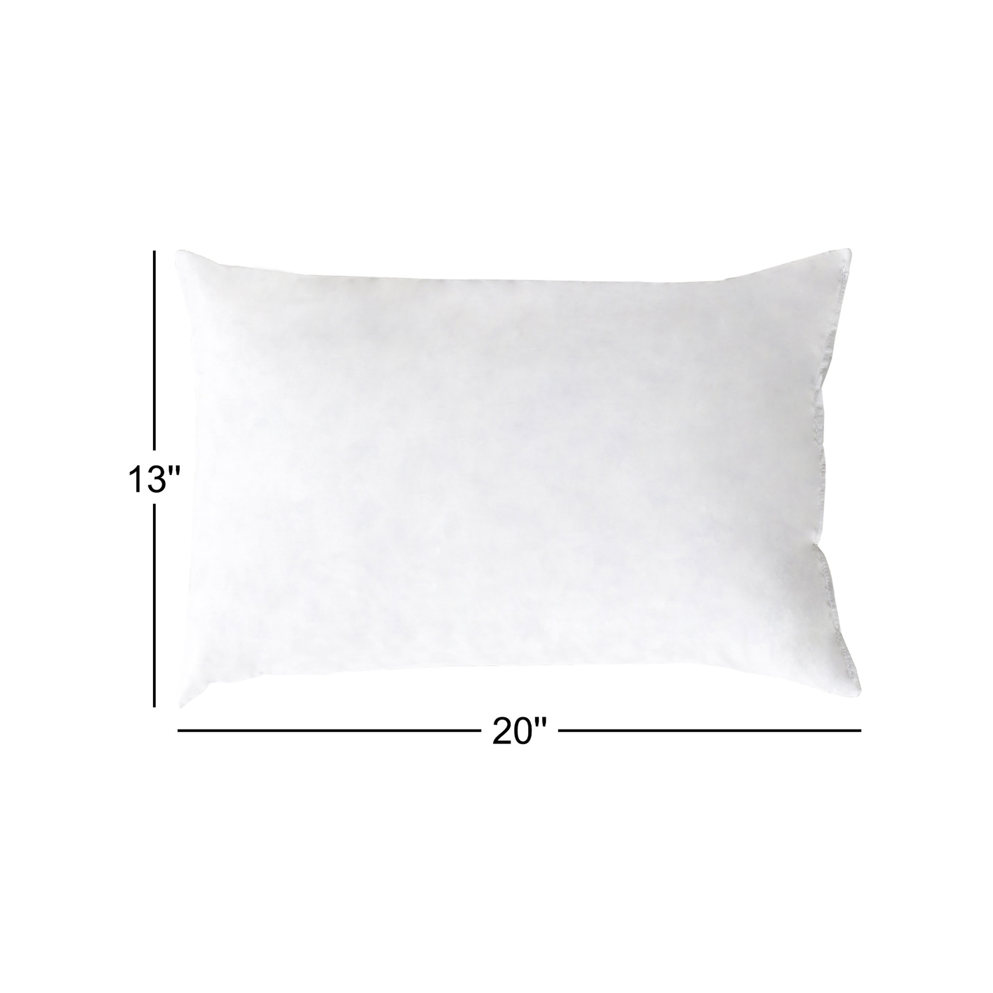 Steves Down Pillow Insert, 13" x 20"