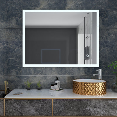 Glass Rectangle Wall Mirror