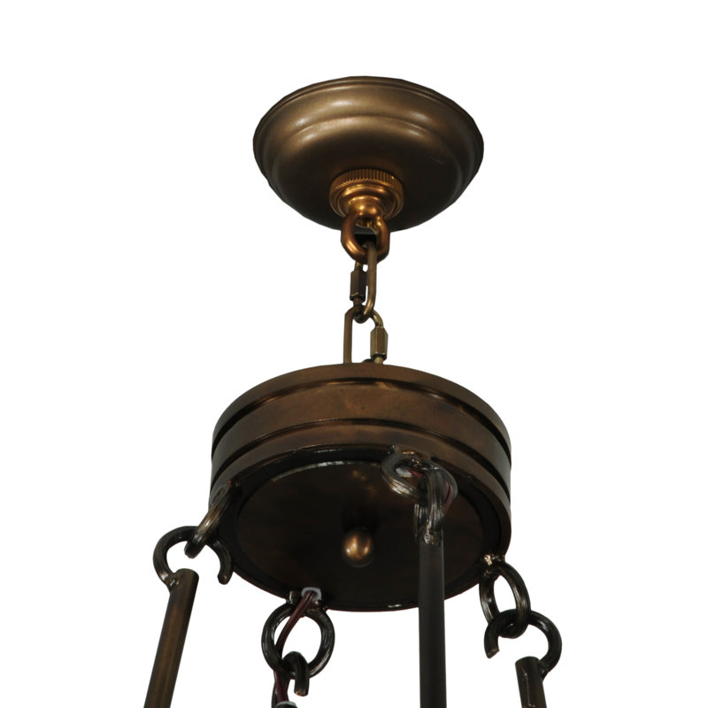 Rustic Lodge 17 - Light Chandelier