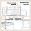 Steel Outdoor Bench-1476335575