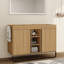 Base de meuble-lavabo double autoportant 48 po Zarnby