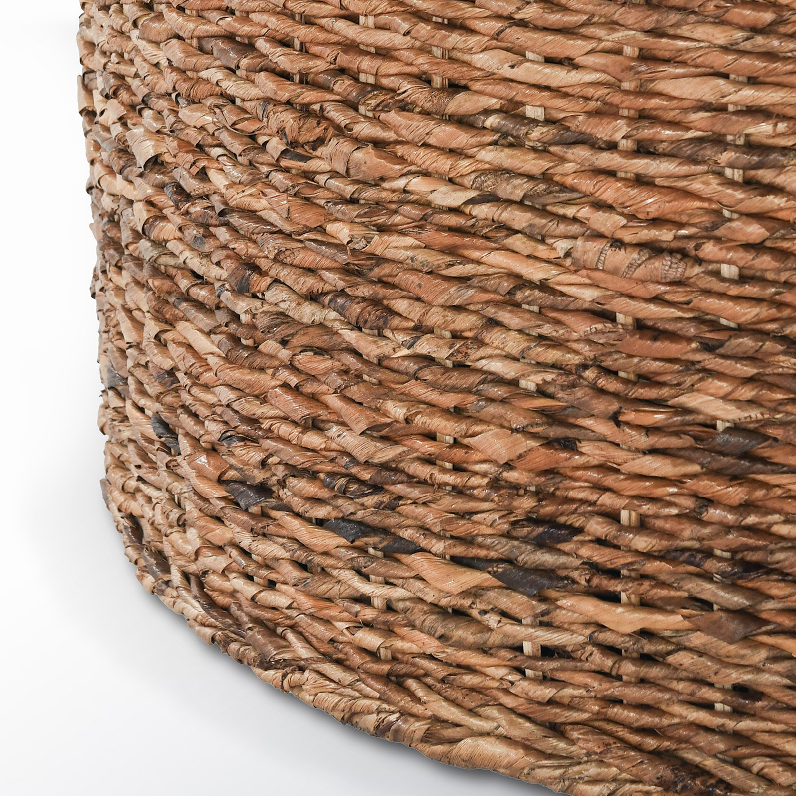 Ellsberg 32" Rattan Drum Coffee Table