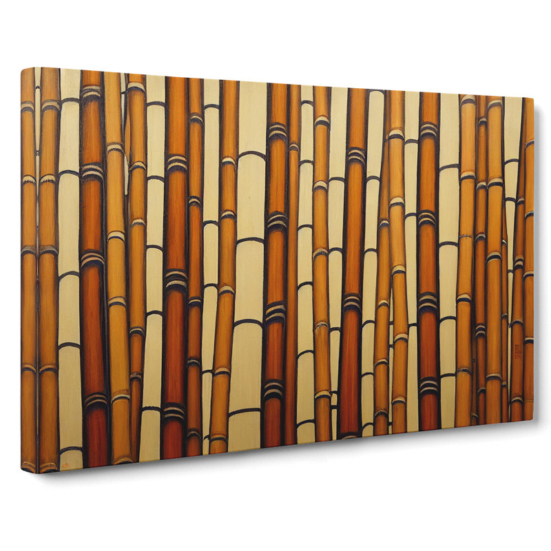 Bright Bamboo Forest - Wrapped Canvas, 50cm H x 76cm W x 3cm D