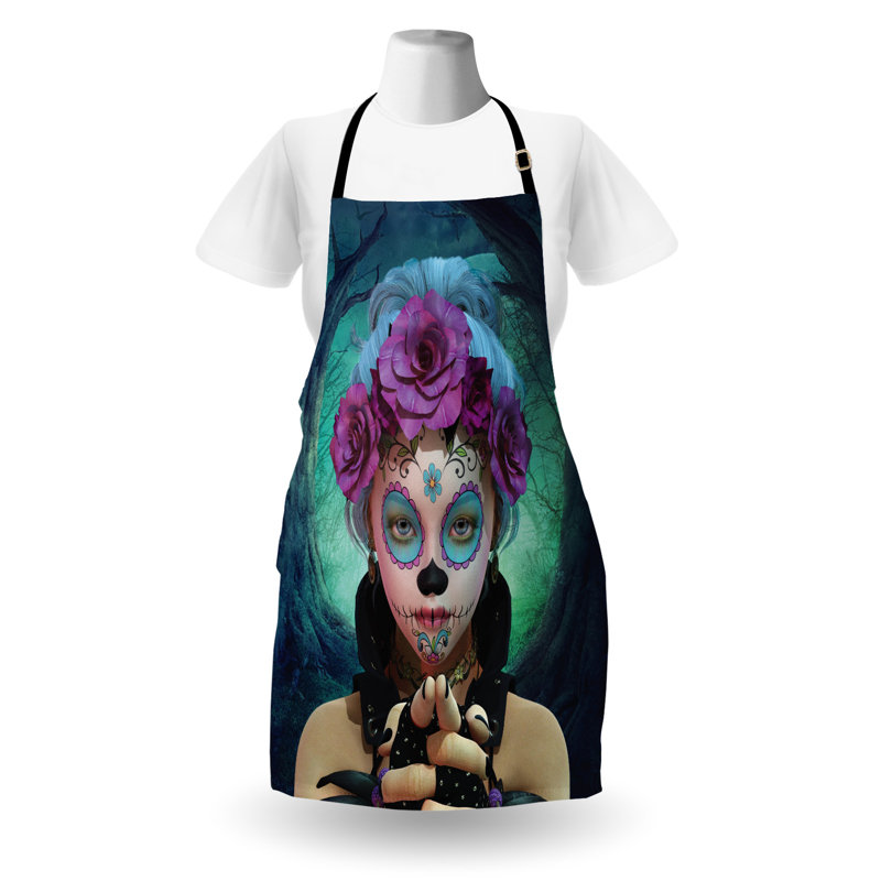 No Pattern Bib Apron