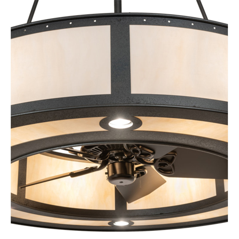 Smythe Craftsman Downrod Ceiling Fan