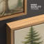 «Tall Pine Tree Forest Nature Landscape», reproduction d'art sur toile encadrée très grande-120748016-120748017-120748027