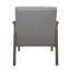Chaise d'appoint rembourrée capitonnée avec capitonnage à boutons Mid-Century Modern Furniture-16315099