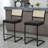 Avalyna Upholstered Counter Stool with Metal Frame-766230550-766230552-766357873