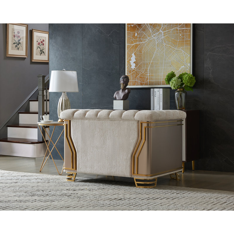 Chaise de château # 8625 en beige