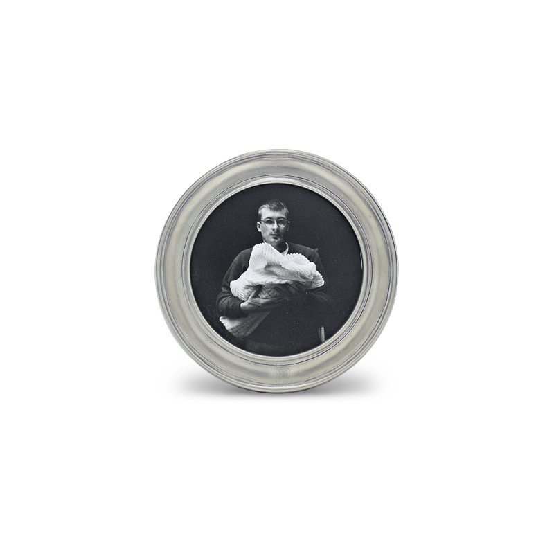 Lugano Round Frame, 3.5" x 3.5"