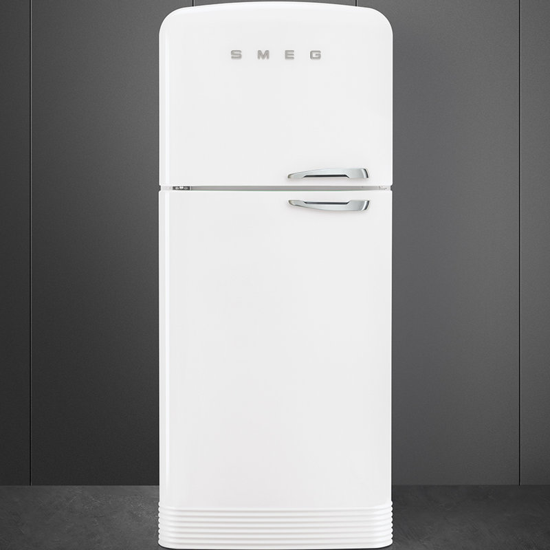 32" Smeg Fab Retro Refrigerator, White, Left Handed