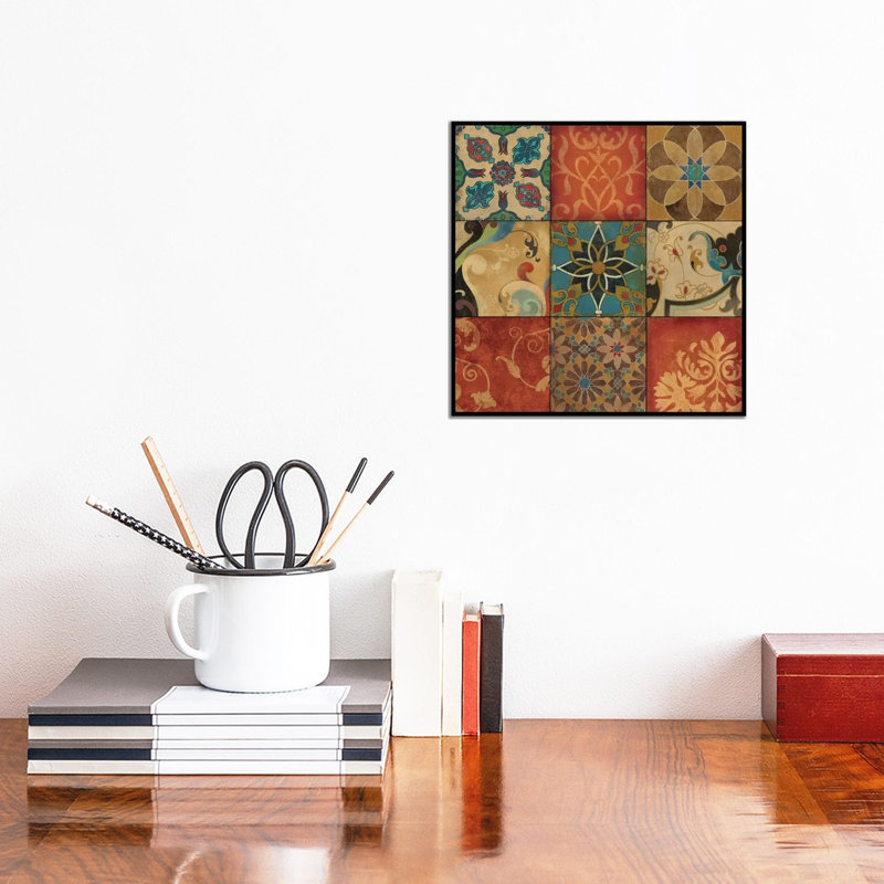 Mosaic by Asia Jensen - Wrapped Canvas Painting, 30.48 cm H x 30.48 cm W