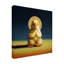 «Yoga Chick Lotus» par Lucia Heffernan, impression sur toile tendue-1445393573