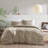 Porter Harris Soft Washed Pinch Pleated Modern Duvet Cover Set-675694733-735608260